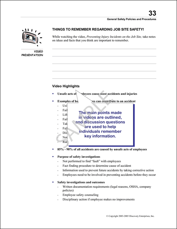 PULSE Classroom Activities Guide Sample Page 3