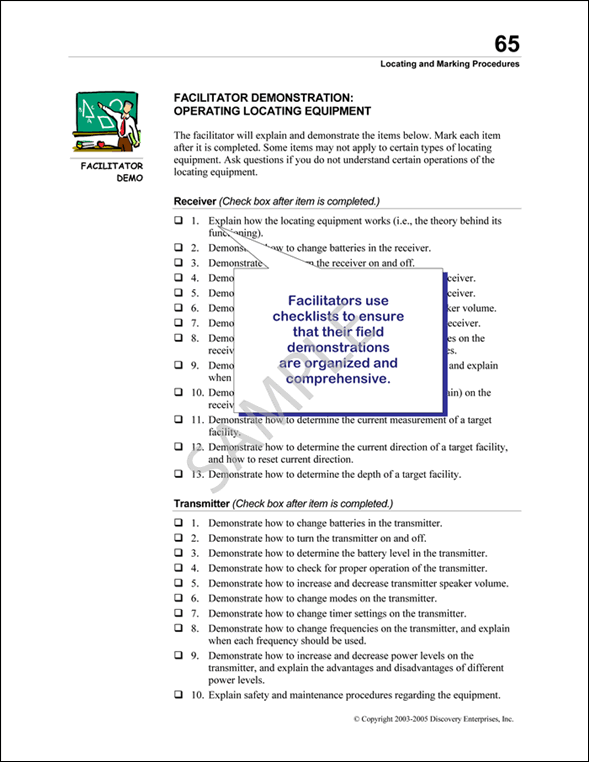 PULSE Field Activities Guide Sample Page 2