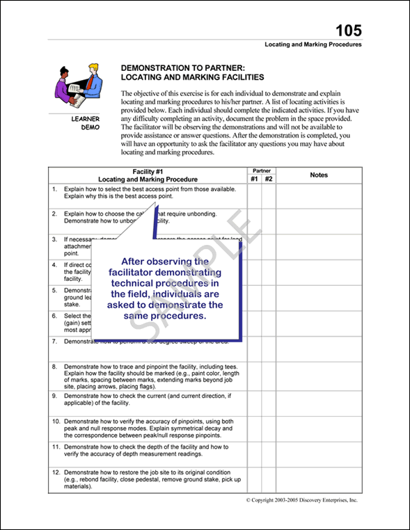 PULSE Field Activities Guide Sample Page 3